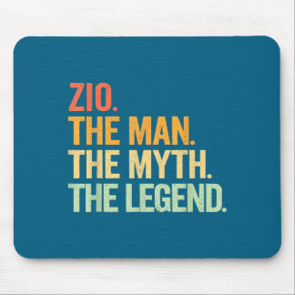 Alfombrilla De Ratón Minimal Zio Man Myth Legend Retro