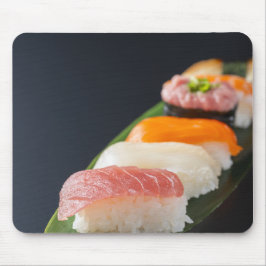 Alfombrilla De Ratón Minimalist Sushi Flow – Elegant Japanese Mouse Pad