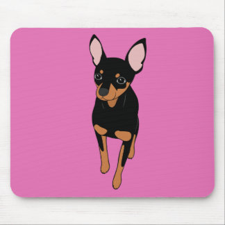 Alfombrilla De Ratón Minimiza Pinscher Min Pin Mouse Pad