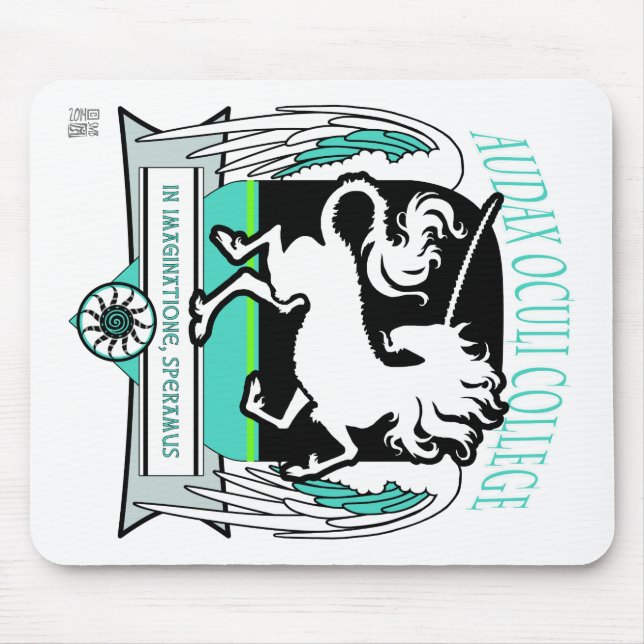 Alfombrilla De Ratón MinkMode Mousepad: Universidad de Audax Oculi (Frente)