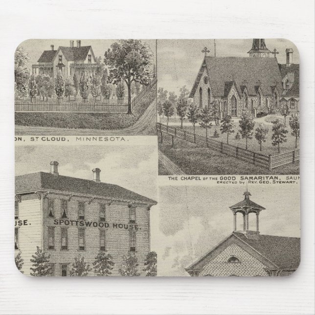 Alfombrilla De Ratón Minnesota (Frente)