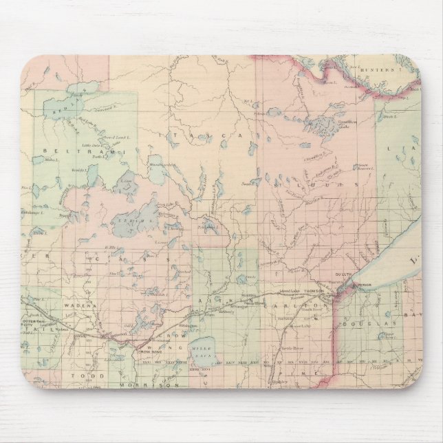 Alfombrilla De Ratón Minnesota 3 (Frente)