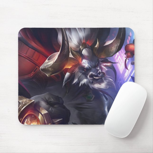 Alfombrilla De Ratón Minotaur Mousepad | Personalizable Mousepad (Con ratón)