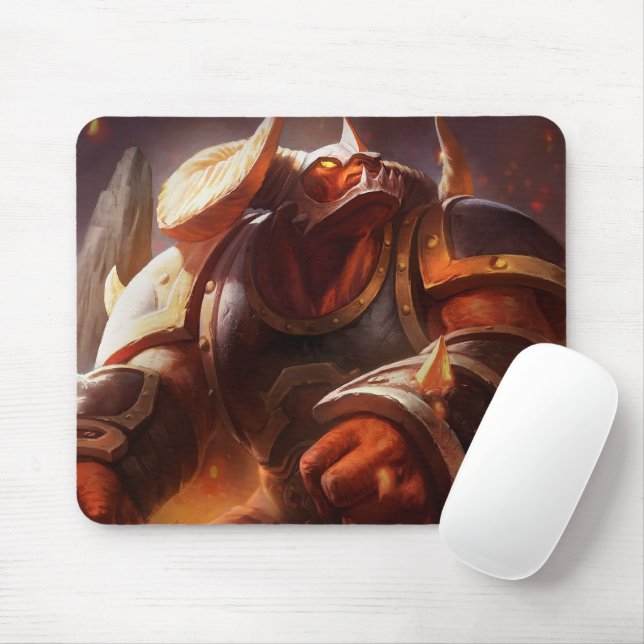 Alfombrilla De Ratón Minotaur Mousepad | Personalizable Mousepad (Con ratón)