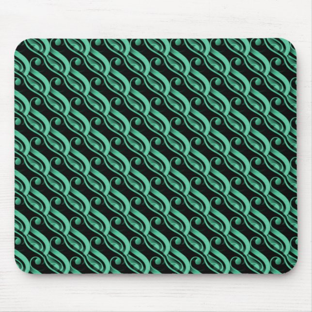 Alfombrilla De Ratón Mint Green Efforless Charm Mousepad (Frente)