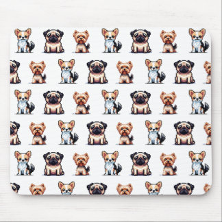 Alfombrilla De Ratón Minydogs pixelart Mousepad