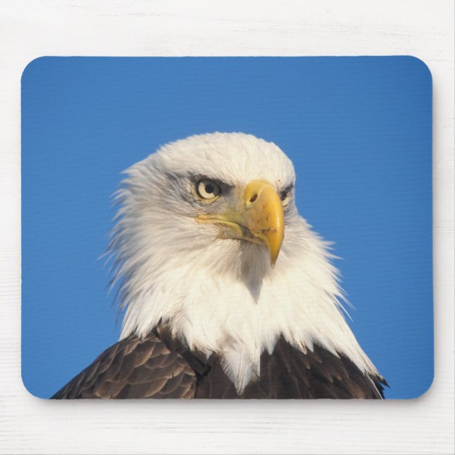 Alfombrilla De Ratón Mirada de águila calva (Frente)