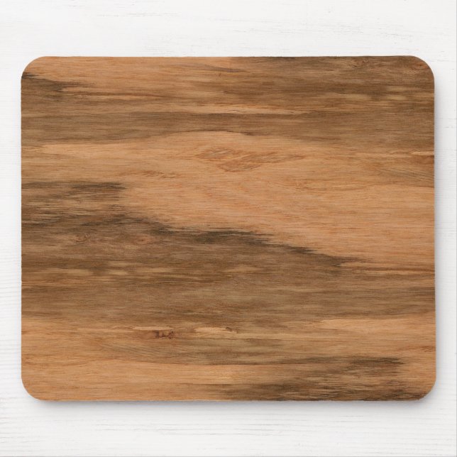 Alfombrilla De Ratón Mirada de madera del grano del eucalipto natural (Frente)