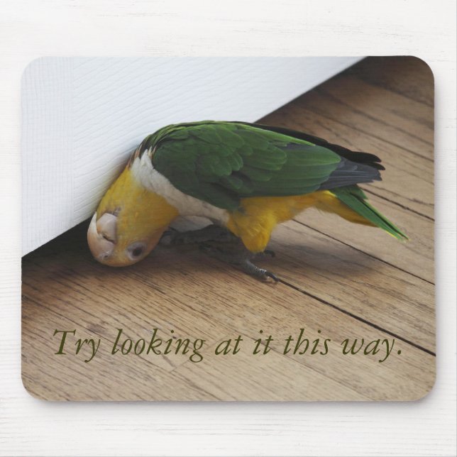 Alfombrilla De Ratón Mirada del intento (Frente)