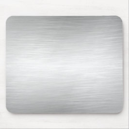 Alfombrilla De Ratón Mirada metalizado Mousepad del cepillo