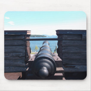 Alfombrilla De Ratón Mirando hacia abajo el barril