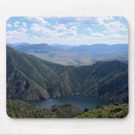 Alfombrilla De Ratón Mirando hacia abajo el río Gunnison