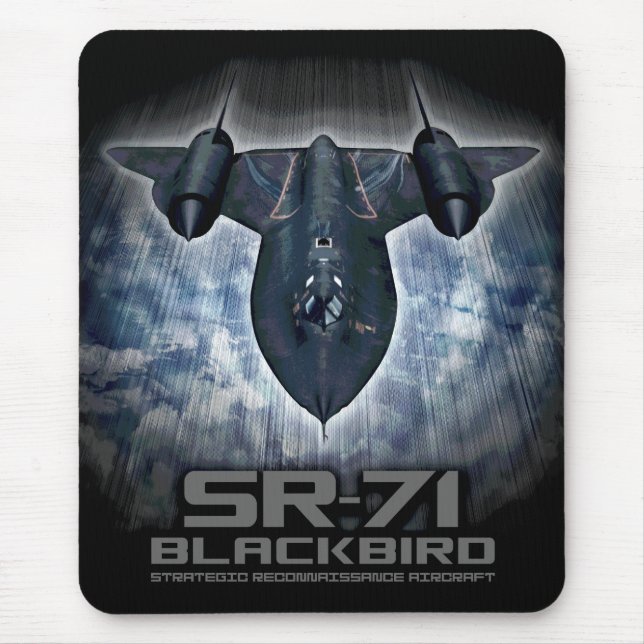 Alfombrilla De Ratón Mirlo SR-71 (Frente)