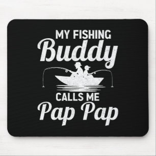 Alfombrilla De Ratón Mis compañeros de pesca me llaman Papá Papá Día de