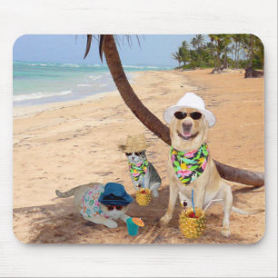 Alfombrilla De Ratón Mis muchachos el vacaciones