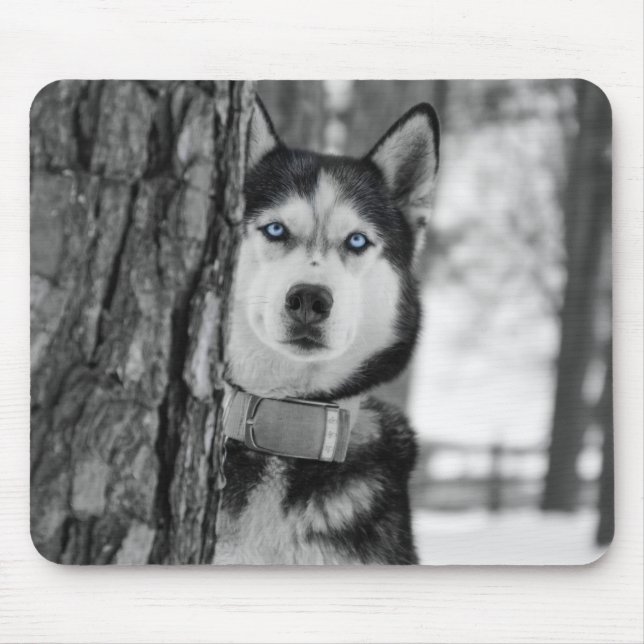 Alfombrilla De Ratón Mis ojos azules bebés (Frente)