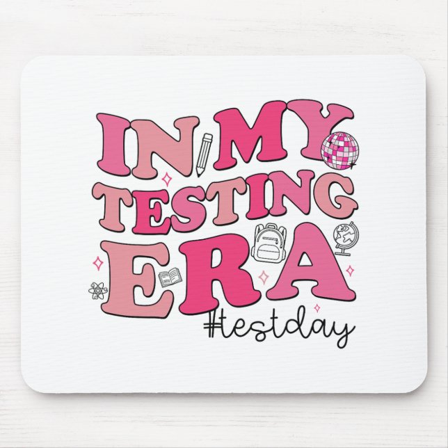 Alfombrilla De Ratón Mis profesores de la era de pruebas rompen la prue (Frente)