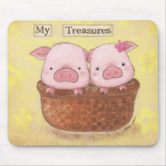 Alfombrilla De Ratón Mis tesoros Mousepad