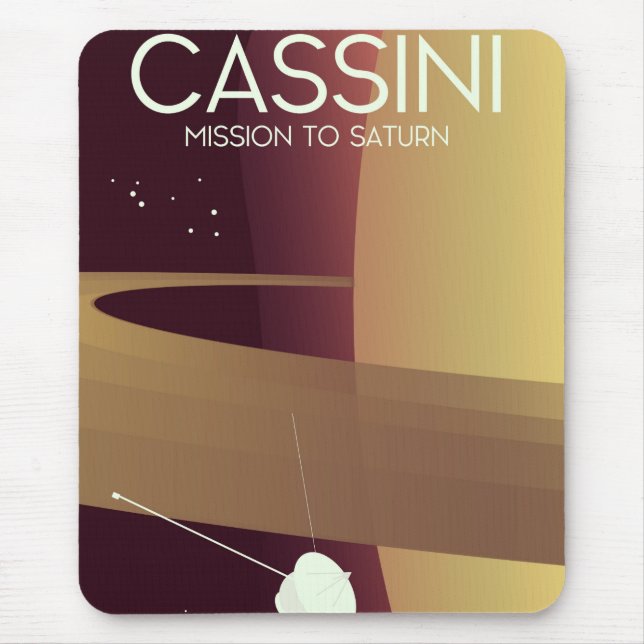 Alfombrilla De Ratón Misión Cassini a Saturno (Frente)
