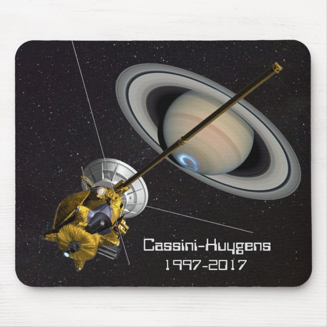 Alfombrilla De Ratón Misión de Cassini Huygens a Saturno (Frente)