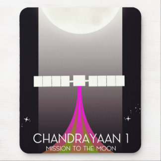 Alfombrilla De Ratón misión espacial Chandrayaan-1 a la Luna