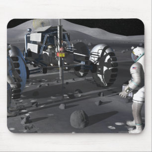 Alfombrilla De Ratón Misiones futuras de la exploración espacial