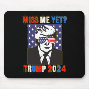 Alfombrilla De Ratón Miss Yo Aun Trump 2024 Patriótico 4 De Julio Trump
