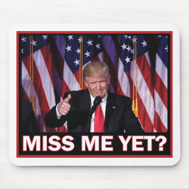 Alfombrilla De Ratón Miss-Yo-Todavía-Trump (Frente)
