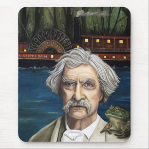 Alfombrilla De Ratón Mississippi Sam Aka Mark Twain