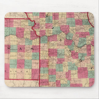Alfombrilla De Ratón Missouri y Kansas