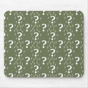 Alfombrilla De Ratón Misterio de interrogación acertijo rompecabezas ol