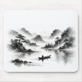 Alfombrilla De Ratón Misty Lake Mousepad