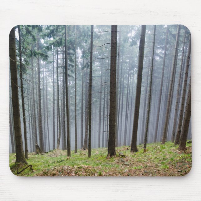Alfombrilla De Ratón Misty Otumn Forest Relaxation (Frente)