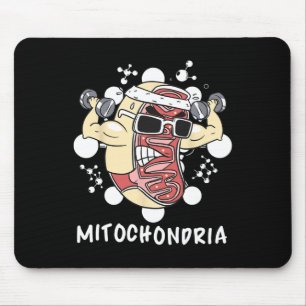 Alfombrilla De Ratón Mitochondria Bioquímica Funny Biology Gym Fitnes