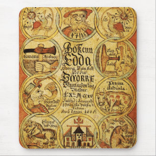 Alfombrilla De Ratón Mitología de los nórdises de Edda
