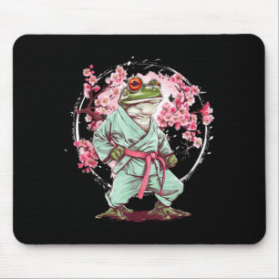 Alfombrilla De Ratón MMA Toad Kickboxing Taekwondo Rana Flores de Sakur