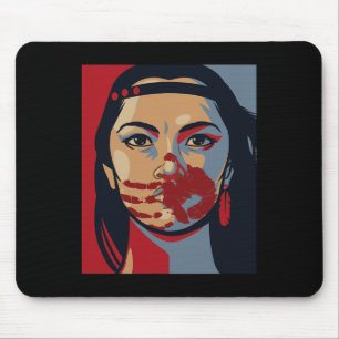 Alfombrilla De Ratón Mmiw Awareness Indigenous Women Art Stolen Sisters