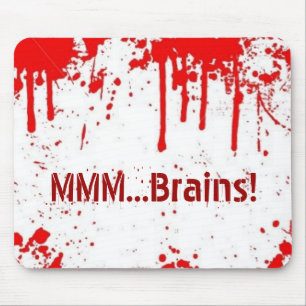 Alfombrilla De Ratón MMM… cerebros Mousepad