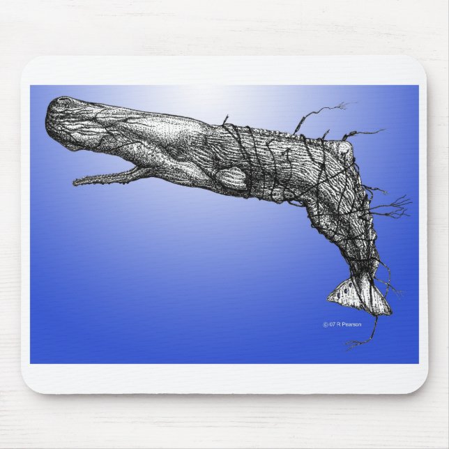 Alfombrilla De Ratón Moby Dick Mousepad (Frente)