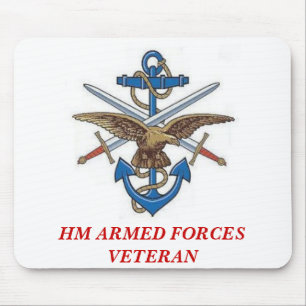 ALFOMBRILLA DE RATÓN MOD10, VETERANO DE LAS FUERZAS ARMADAS DEL HM ARMA
