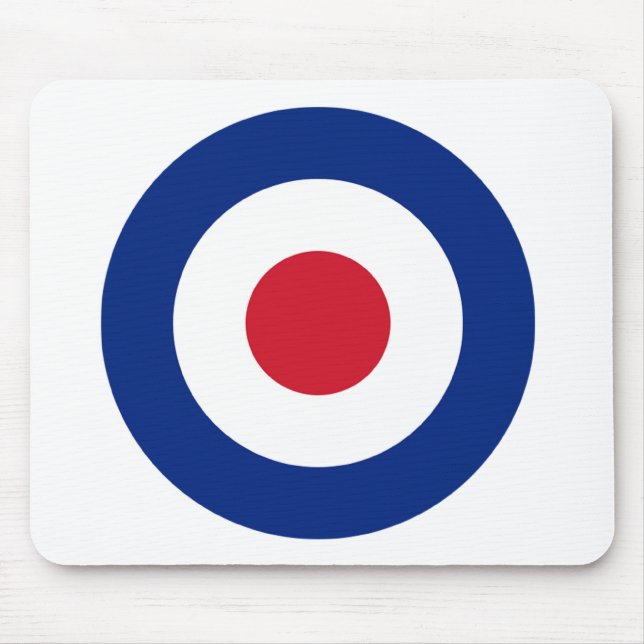 Alfombrilla De Ratón Mod Blue Red and White Mouse Pad | Regalos MOD (Frente)