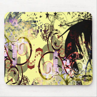 Alfombrilla De Ratón Moda Diva Swirled