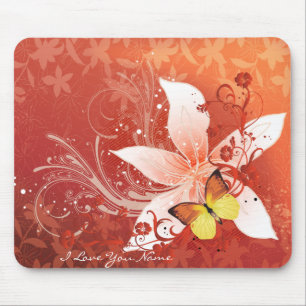 Alfombrilla De Ratón Moda floral 11 Mousepad