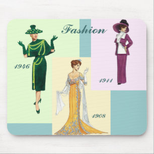 Alfombrilla De Ratón Moda Mousepad del vintage