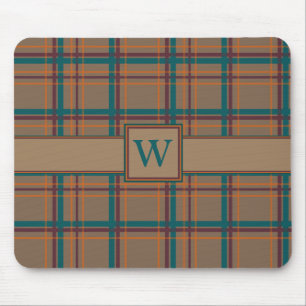 Alfombrilla De Ratón Moda otoño Plaid Mousepad