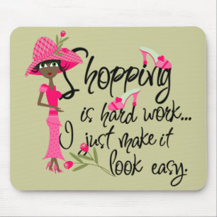 Alfombrilla De Ratón Moda rosa oscuro Mousepad