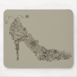 Alfombrilla De Ratón Moda Shoe ~ Mousepad