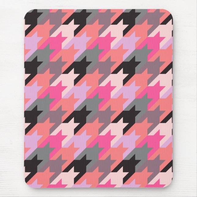 Alfombrilla De Ratón Moda Vintage Cute- Patrón Moderno (Frente)
