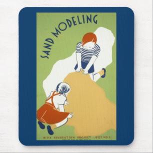 Alfombrilla De Ratón Modelado de arena