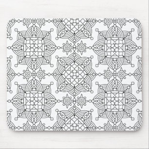 Alfombrilla De Ratón Modelo artsy tribal inspirado